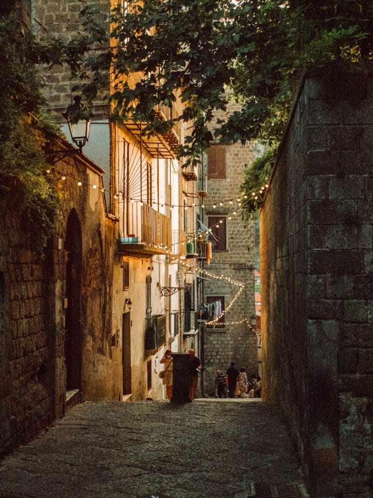 people walking on the street