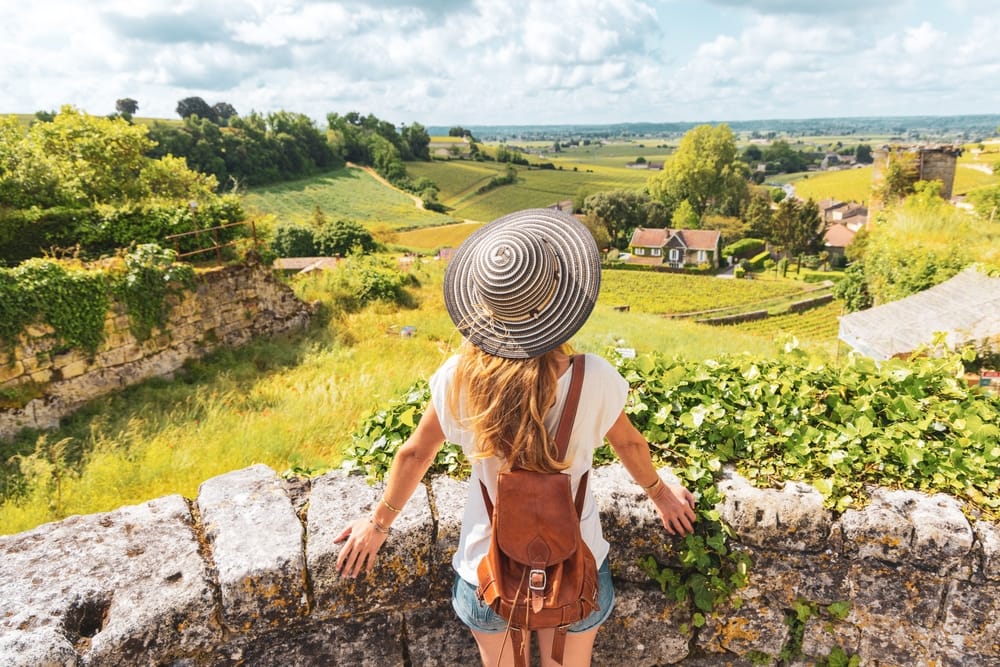 French vineyard landscape — Vineyards, Canvases & Chateaux cruise