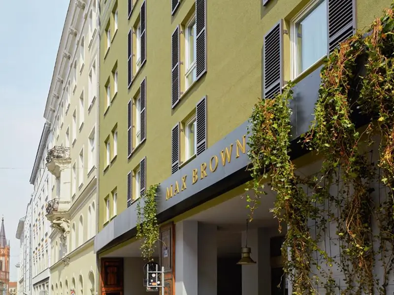 Max Brown Hotel 7th District exterior and stylish entrance